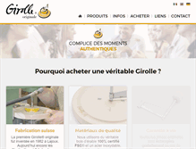 Tablet Screenshot of girolle.ch